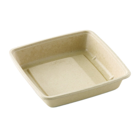 Embalagem Cana-de-açúcar 1.400ml 23x23x4,5cm (75 Uds)