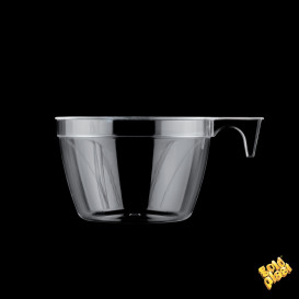 Chavena Plastico PS Cup Transparente 190ml (1000 Uds)