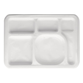 Inserido para Bandeja Plastico PS Branco 470x350mm (1000 Uds)