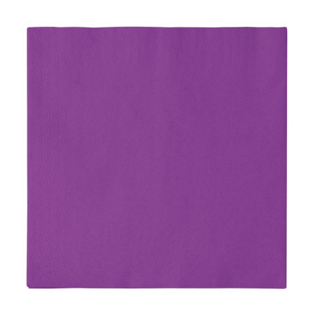 Guardanapos Papel 2 Folhas Violeta 33x33cm (50 Uds)