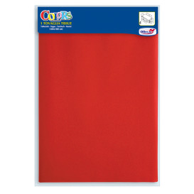 Toalhete Papel Mesa Vermelho 1,2x1,8m (1 Uds)