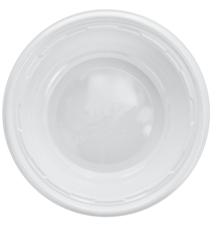 Tigela de Plastico PS Branco 120ml Ø11,5cm (1000 Uds)