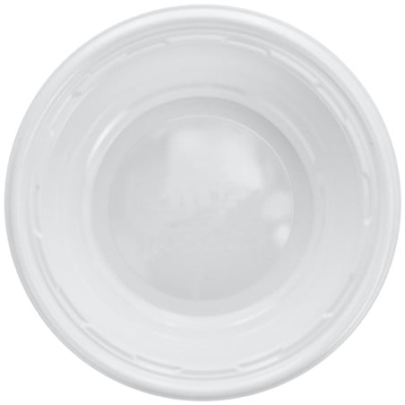 Tigela de Plastico PS Branco 120ml Ø11,5cm (1000 Uds)