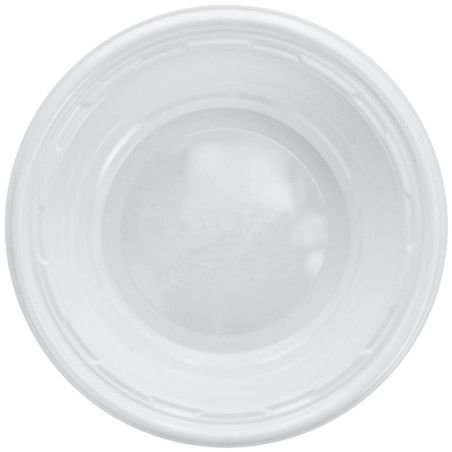 Tigela de Plastico PS Branco 120ml Ø11,5cm (125 Uds)