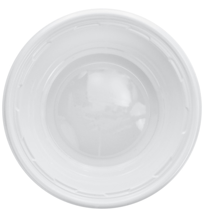 Tigela de Plastico PS Branco 180ml Ø11,5cm (1000 Uds)