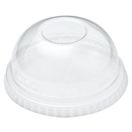 Tampa Cúpula Fechada PET Cristal Ø7,3cm (125 Uds)