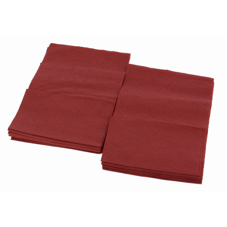 Guardanapos de Papel Miniservis Bordeaux 17x17cm (160 Uds)