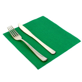 Guardanapos Airlaid Verde 40x40cm (600 Uds)