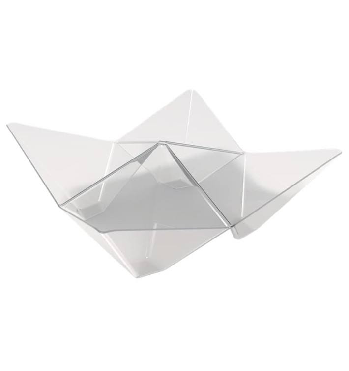 Copo Degustação Origami PS Trasparente 103x103mm (500 Uds)