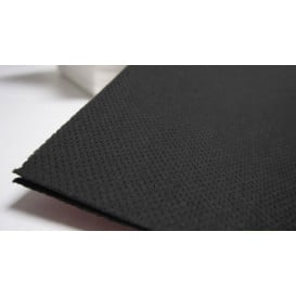 Guardanapos de Papel 40x40cm Preto (50 Uds)