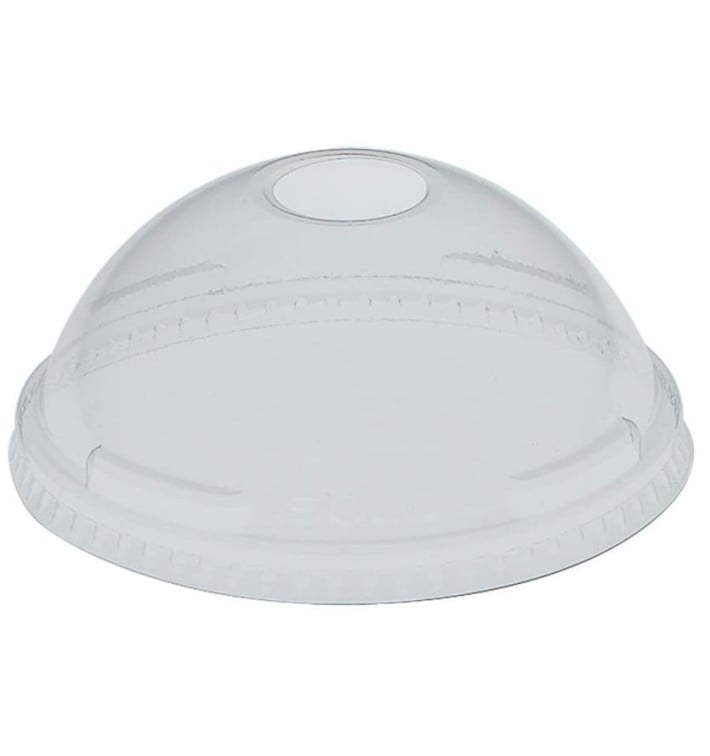 Tampa Cúpula Perfurada PET Cristal Ø7,3cm (2500 Uds)