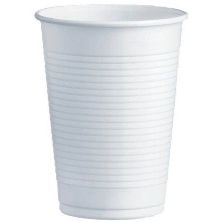 Copo de Plastico PS Branco 230ml Ø7,0cm (3000 Unidades)