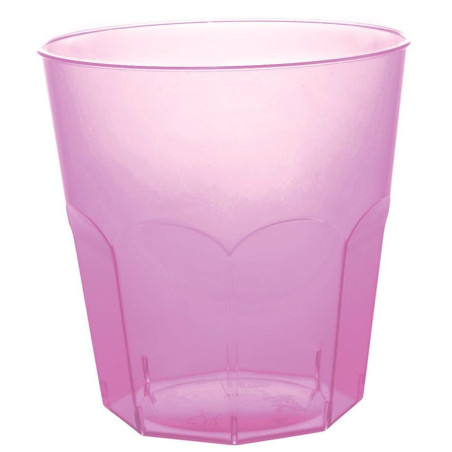 Copo Plastico Lilas Transp. PS  Ø73mm 220ml (1000 Uds)