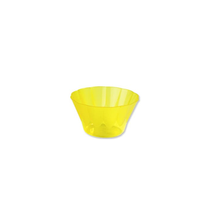Copo Plastico Royal PS 500ml Amarelo (25 Unidades)