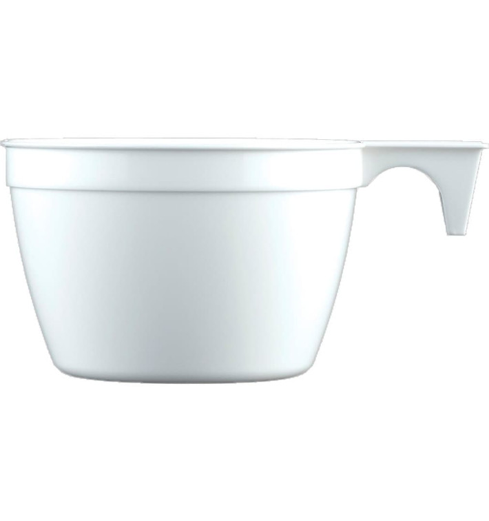 Chavena Plastico Cup Branco PP 90ml (900 Uds)