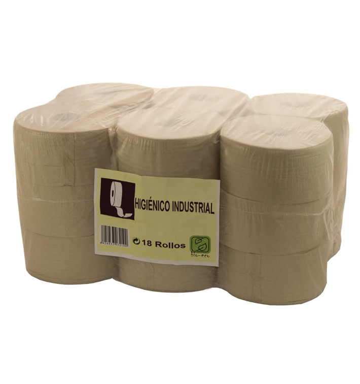 Rolo Higiênico Industrial 0,33 Kg Ecologico (18 Uds)