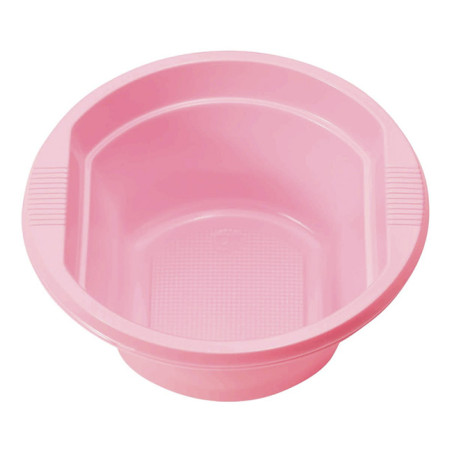 Tigela Reutilizável PS Rosa 300ml Ø12cm (15 Uds)