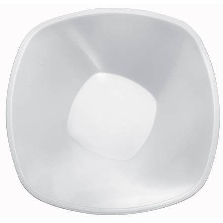 Tigela Plastico PP "Square" Branco 3000ml Ø27,7cm (30 Uds)