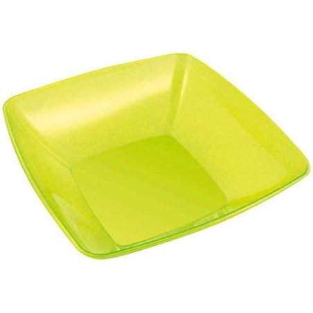 Tigela PS Cristal Duro Verde 3500ml 28x28cm (20 Uds)