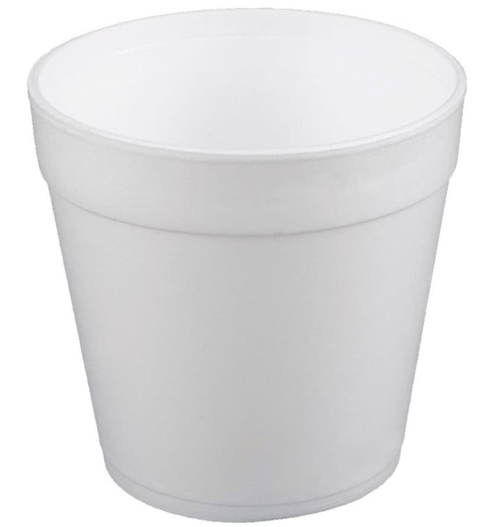 Taça Isopor Branca 32OZ/950ml Ø12,7cm (25 Unidades)