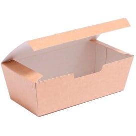 Caixa Take Away Kraft 16,5x7,5x6cm (600 Uds)