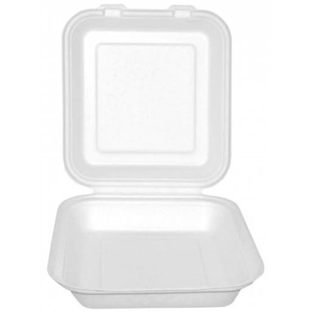 Embalagem Cana-de-açúcar Branco 22x20x5cm (200 Uds)