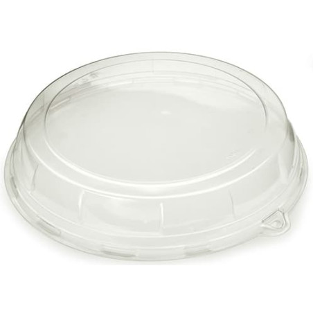 Tampa de Plastico Trasparente Bandeja 34x8 cm (5 Uds)