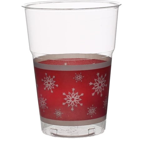 Copo Plastico "Diamant" PS Cristal Copo de Neve 200ml (10 Unidades)