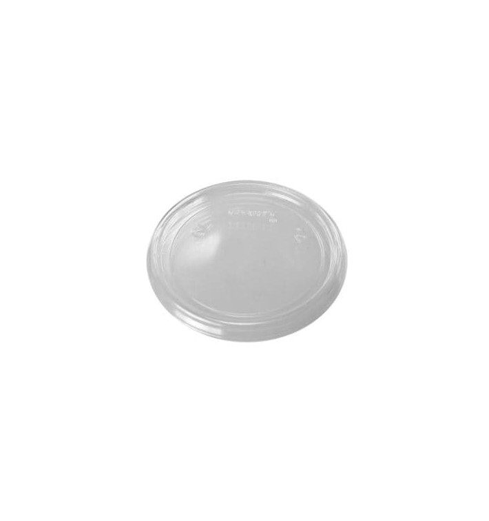 Tampa Plana Plastico Transparente Ø7,4cm (1000 Uds)