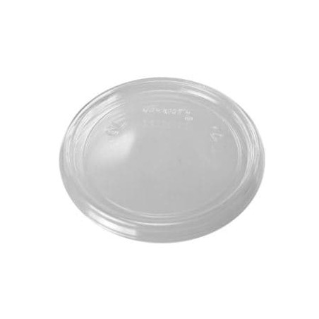 Tampa Plana Plastico Transparente Ø7,4cm (1000 Uds)