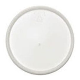 Tampa Planas de Plastico PS Termico Foam Ø12,7cm (500 Uds)