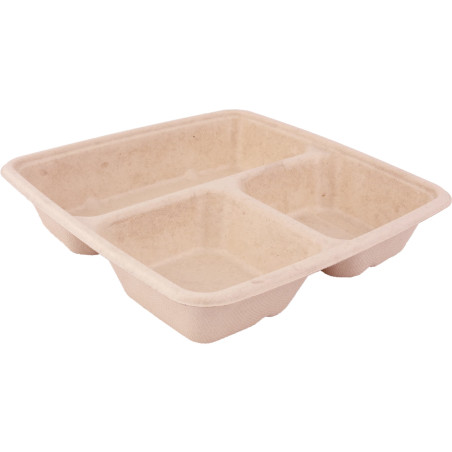 Embalagem Cana-de-açúcar 3C 900ml 23x23x4cm (75 Uds)
