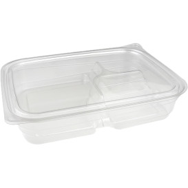 Embalagem de Plastico PET 3C 700ml 22x16x4cm (75 Uds)