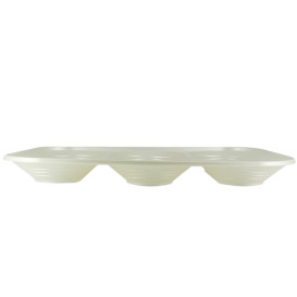 Bandeja Plastico PP "X-Table" 3C Pérola  330x230mm (2 Unidades)