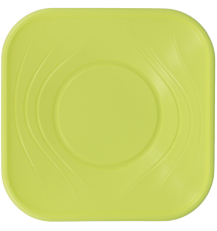 Tigela Plastico PP "X-Table" Limão 18x18cm (120 Uds)