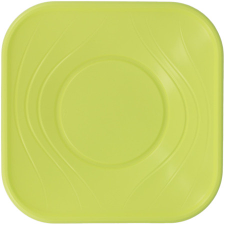 Tigela Plastico PP "X-Table" Limão 18x18cm (120 Uds)