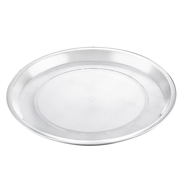 Bandeja Plastico Tray Transp. Ø32cm (25 Unidades)