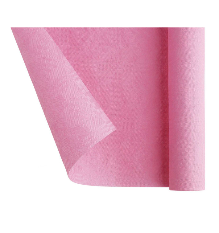 Toalha Papel Rolo Mesa Rosa 1,2x7m (25 Uds)