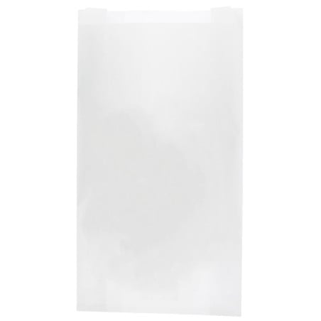 Saco de Papel Branco 17+7x32 cm (100 Uds)