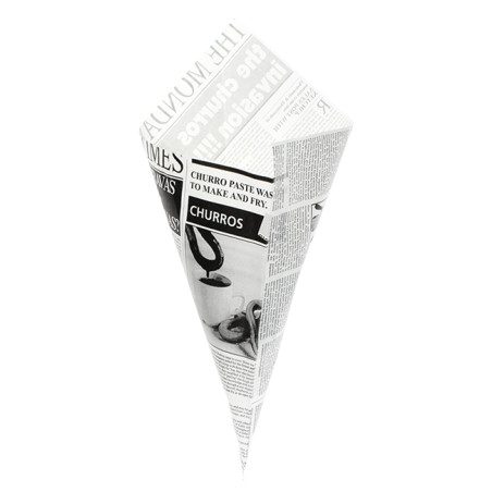 Cone de Papel Antigordura 42cm 600g (1.000 Uds)