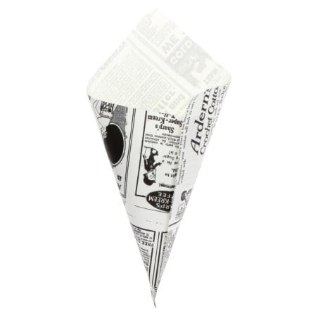 Cone de Papel Antigordura 20cm 70g (2.000 Uds)