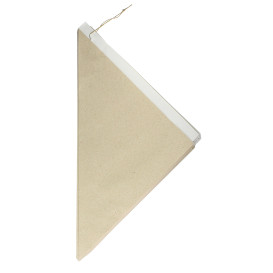 Cone de Papel Kraft 420mm 600g (200 Uds)