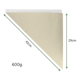 Cone de Papel Kraft 420mm 600g (200 Uds)