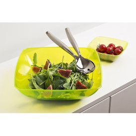 Tigela PS Cristal Duro Verde 3500ml 28x28cm (20 Uds)