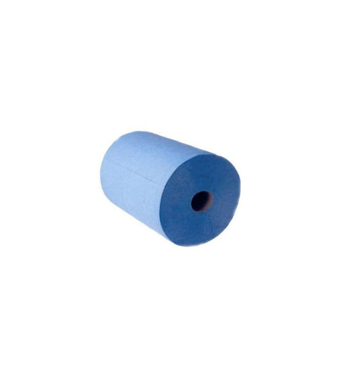 Rolo Seca mãos Chemine 2F 1,1 Kg Azul Gofrada (6 Uds)