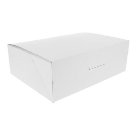 Caixa Pastelaria Branca 25,8x18,9x8cm 2kg (125 Uds)