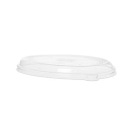 Tampa RPET Transparente Embalagem Oval 710 y 940ml (300 Uds)