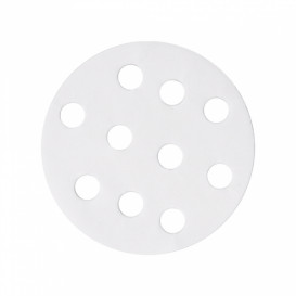 Papel Antigordura Branco para Panela Cozimiento Ø8 cm (250 Uds)