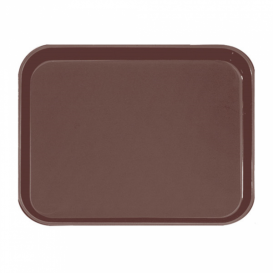 Bandeja PP Anti Deslizante Marrom 51,0x38,0cm (1 Ud)