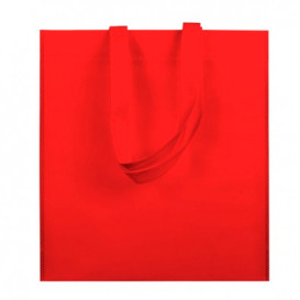 Saco Não Tecido com Asas Longas Vermelho 38x42cm (200 Uds)